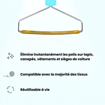 Attrape-Poils pour Tapis & Canapés - Pilcozy