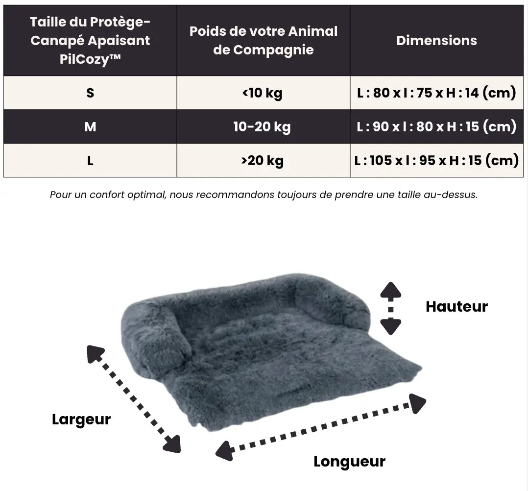 Protège-Canapé Apaisant Pilcozy™ - Pilcozy